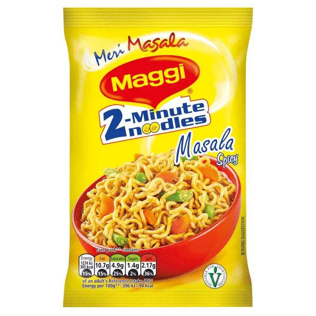 Maggi Masala Noodles 56g (5 Pack For £1)